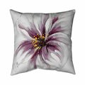 Begin Home Decor 26 x 26 in. Purple Orchid-Double Sided Print Indoor Pillow 5541-2626-FL162